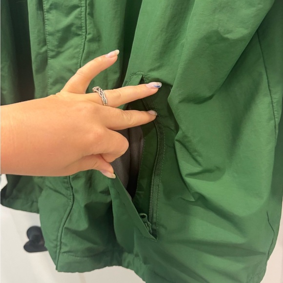 Lands end green fleece lined jacket 2XL big - Picture 5 of 6